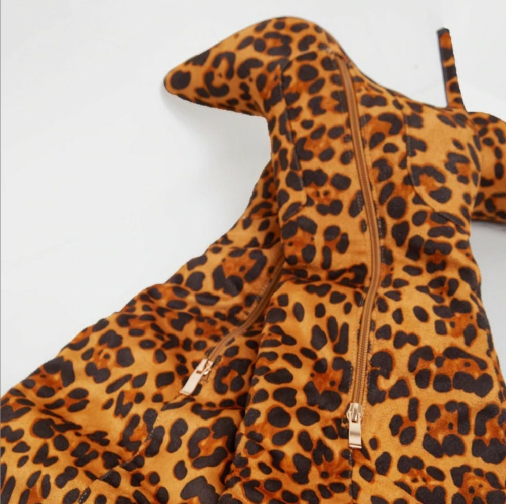 Jessica Simpson Leopard boots